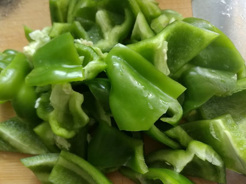 洋葱青椒炒鸡蛋