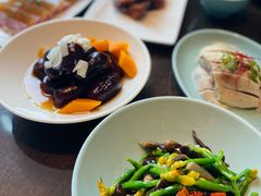 鸡纵菌炝拌黄瓜苗-环球港凯悦 · 享悦中餐厅