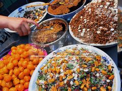 -清真马乐贝腊牛肉蛋黄菜夹馍(马蓉洒金桥店)
