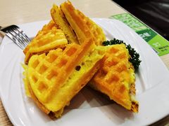 牛油奶酱窝夫-佰搭果·广式茶餐厅(西华路店)