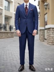 -怒马会 全麻衬西装高级定制