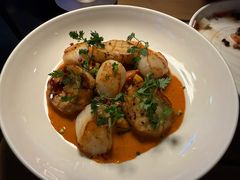 香煎扇贝云南老人头菌坚果海鲜汁-Bistro 63 创意融合料理(广粤天地店)