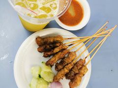 鸡肉串-牛车水美食街