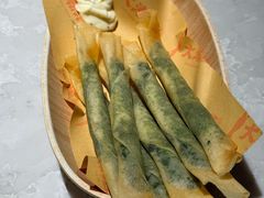 手工荠菜春卷-大潮淮·淮扬菜(何园旗舰店)