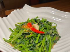 秘制虾酱炒空心菜-帕蓝·暹罗料理(曲阳店)
