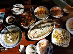 太湖芦苇根炒肉丝-美味之家·湖景农家乐(太湖东山店)
