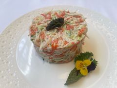 堪察加帝王蟹蟹肉沙拉-马克西姆俄罗斯餐厅(通亚街店)