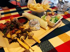 烤牛肉串拼盘套餐-遇见西木美式餐厅(体育路店)