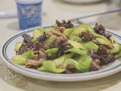 丝瓜炒鸭杂-电白鸭粥店(下沙二坊88号店)