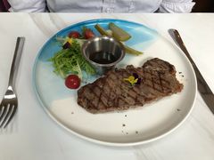 香煎澳洲谷饲西冷牛扒-吃饼人西餐(南开店)