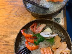 三文鱼刺身-赤坂亭M9和牛烧肉(世博源店)