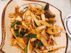 腊肉炒山笋-业华湘·特色菜