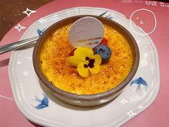 手作现烤原味布蕾-一沙一城·岩烤牛扒(深圳首店)