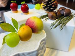 丝绒绸缎热情果黄调子-青岛遇见米兰(八大关店)