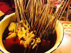 -拈签一笑黄牛肉辣卤串串