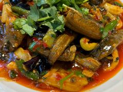 藿香茄子烧鳝鱼-永乐饭店