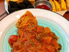 意式肉丸子酱天使面-魏斯理汉堡(西安沣东吾悦店)