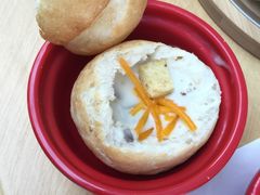 自制奶油蛤蜊汤-So Lounge索兰至餐厅(蓝色港湾店)