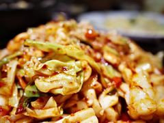 辣炒鱿鱼-全州豆芽汤饭