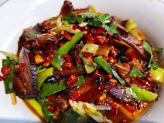 大蒜叶炒腊肉-湘约爨厨(太白立交店)