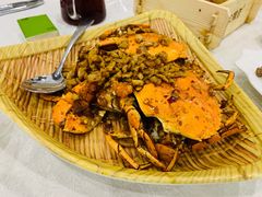 萝卜干炒蟹-三辣馆