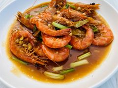 葱姜炒海虾-丰收渔港饭店(嵊泗店)