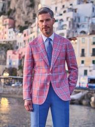 点击看大图 -怒马会 全麻衬西装高级定制