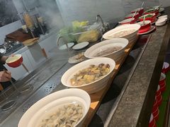 自助取餐区-希尔顿欢朋酒店自助餐