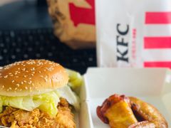 香辣鸡腿堡-肯德基(尖岭万达店)