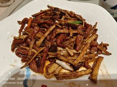 茶树菇牛柳-老客站酒楼(金花南路店)