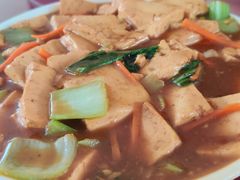 豆腐-北京龙庆四季香农家饭庄·灶台鱼·碳烤虹鳟鱼(龙庆峡店)