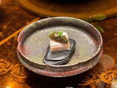 鲟龙鱼籽酱低温三文鱼白芦笋-杭州西子湖四季酒店·金沙厅