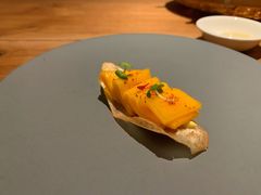香蕉片配百香芒果醬-天水蔬食料理(树德之光店)