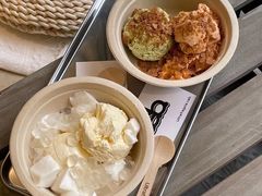 椰子波波冰淇淋-cab意式gelato冰淇淋