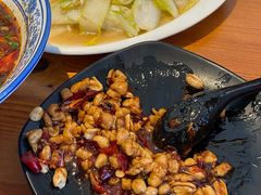 宫爆鸡丁-禧福徕盆盆香川菜馆