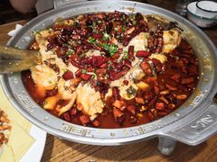 -东来菜馆•手抓海鲜家常菜•海鲜锅贴(鸽子窝店)
