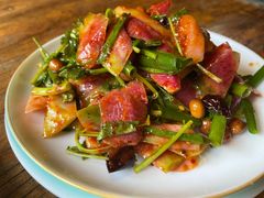 辣拌萝卜皮-鼎原力量东北吊炉烧烤(临河街店)