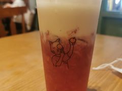 手舂苺莓奶缇-百分茶(昆山万象汇店)