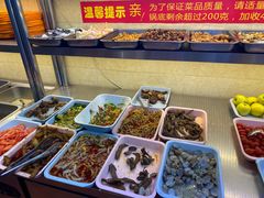 自助取餐区-重庆老船夫冷锅鱼(黄金路店)