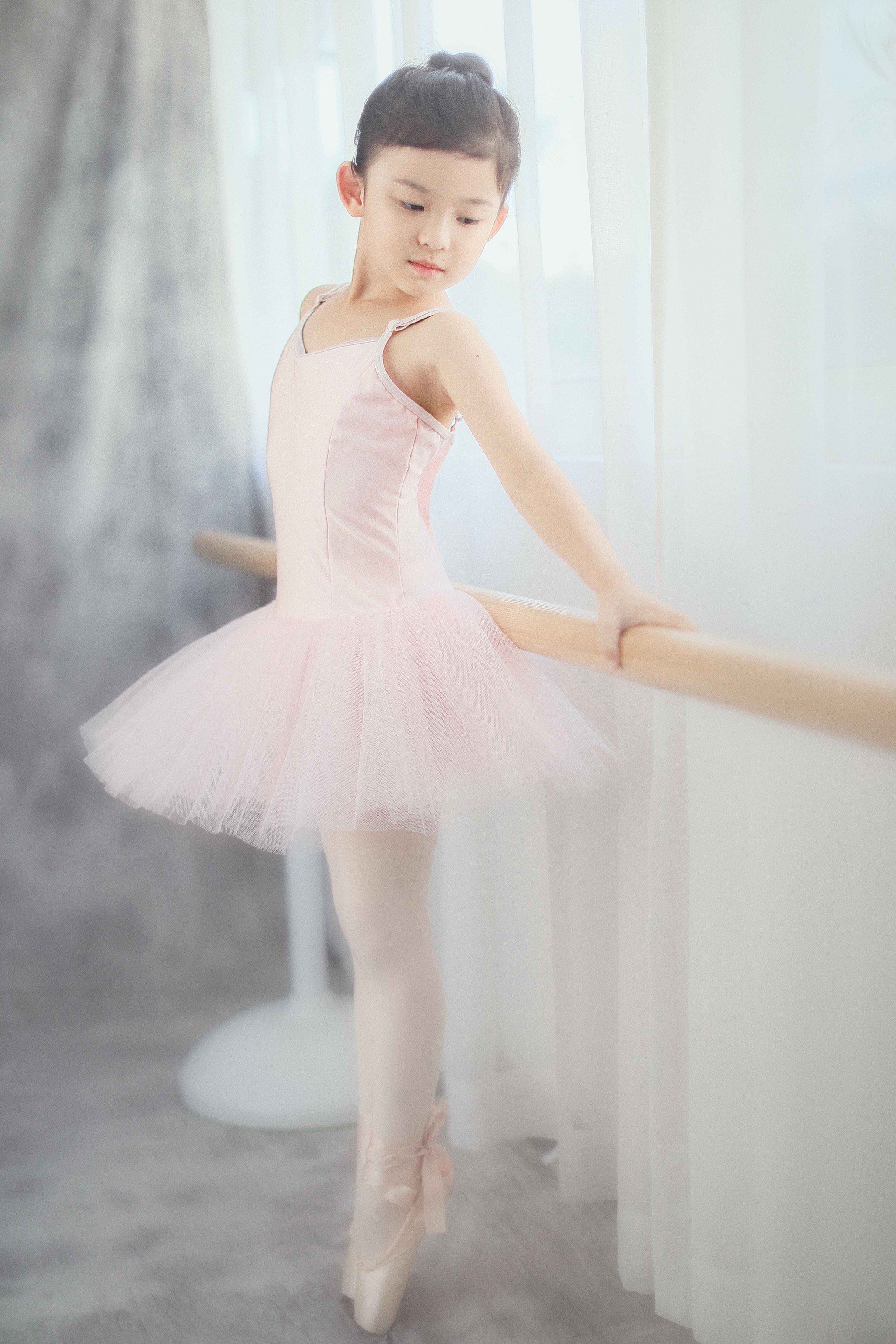 芭蕾女孩的十岁生日照