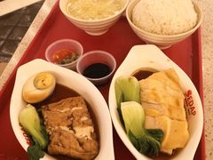 新加坡美食-海南鸡饭-威尼斯人酒店琳琅美食广场