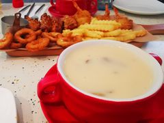 奶油鸡茸蘑菇汤-必胜客(WOW中央公园店)