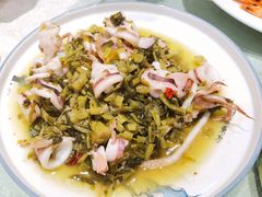 酸菜炒鱿鱼-温岭人家(红花北路店)