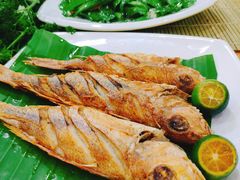 香煎金线鱼-刘记糟粕醋海鲜烧烤