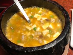 石锅鸡汤豆腐-绿茶餐厅(蓝色港湾店)