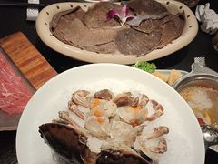 -海上明月海鲜火锅 鲜切牛肉