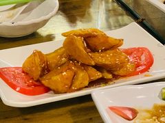 拔丝地瓜-宝源饺子(麦子店街店)
