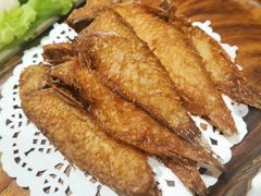 香煎英哥鱼-金穗园·砂锅粥.醉鸡煲火锅(长寿路店)