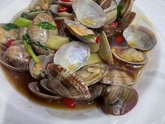姜葱炒花甲-众味海鲜大排档·活海鲜·潮汕味(南澳店)