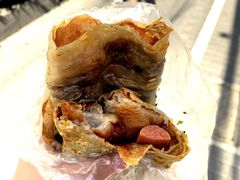 -正宗杂粮煎饼香软鸡蛋饼